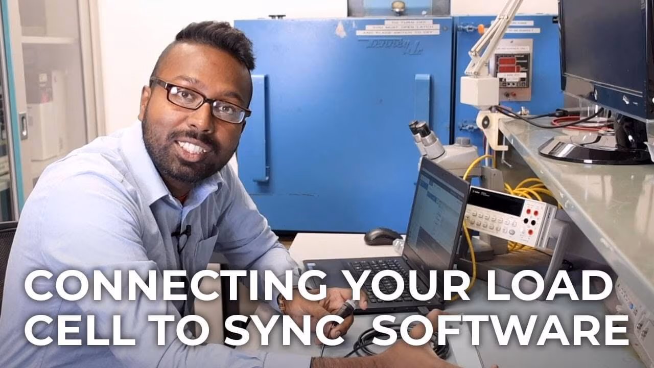 Connecting Your Load Cell to Sync Software